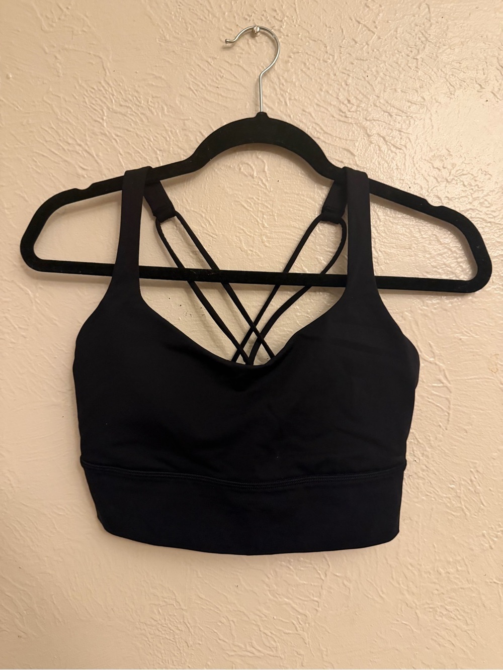 lululemon athletica Black Strappy Sports Bra